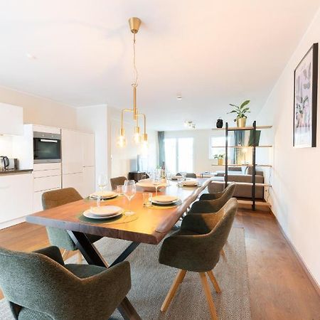 -Zentrale Wohnung-Balkon-Desingerkueche- Билефелд Екстериор снимка