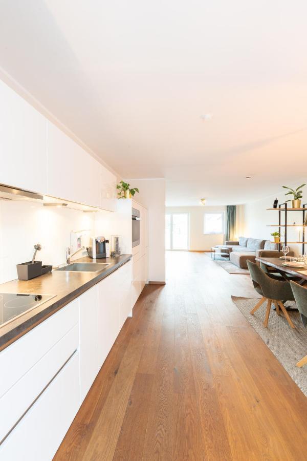-Zentrale Wohnung-Balkon-Desingerkueche- Билефелд Екстериор снимка